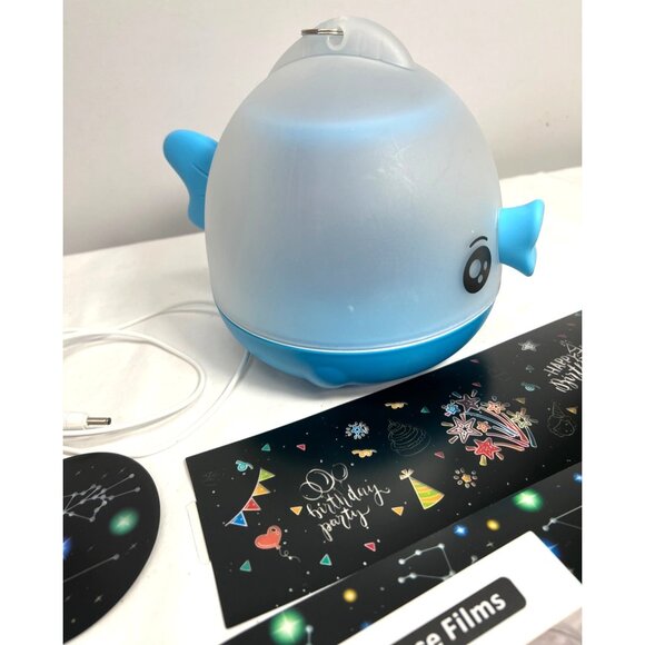 WINICE Lucky Fish Blue Light/Projector Lamp W/Replaceable Films 3D Wireless - Picture 2 of 5